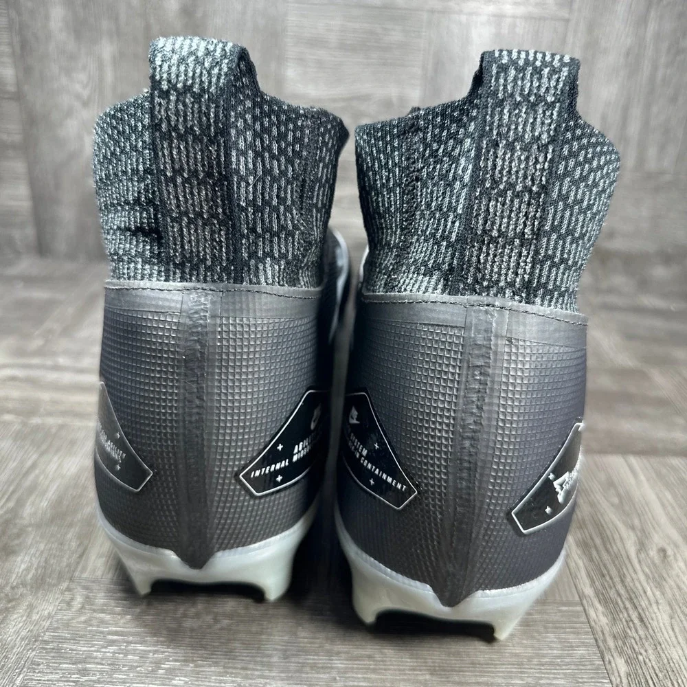 Nike Alpha Menace Elite 3 Mens 16 Black Flyknit Football Cleats NEW CT6648-001